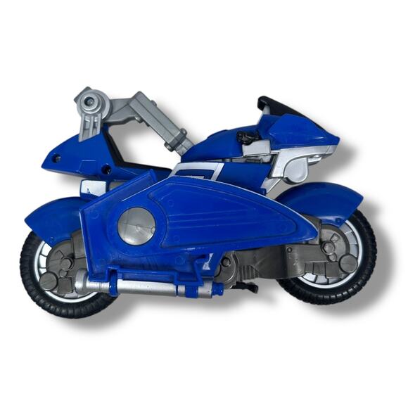 Bandai Power Rangers Ninja Storm Blue Wind Glider Transformer Action Figure 2002 - Picture 1 of 11